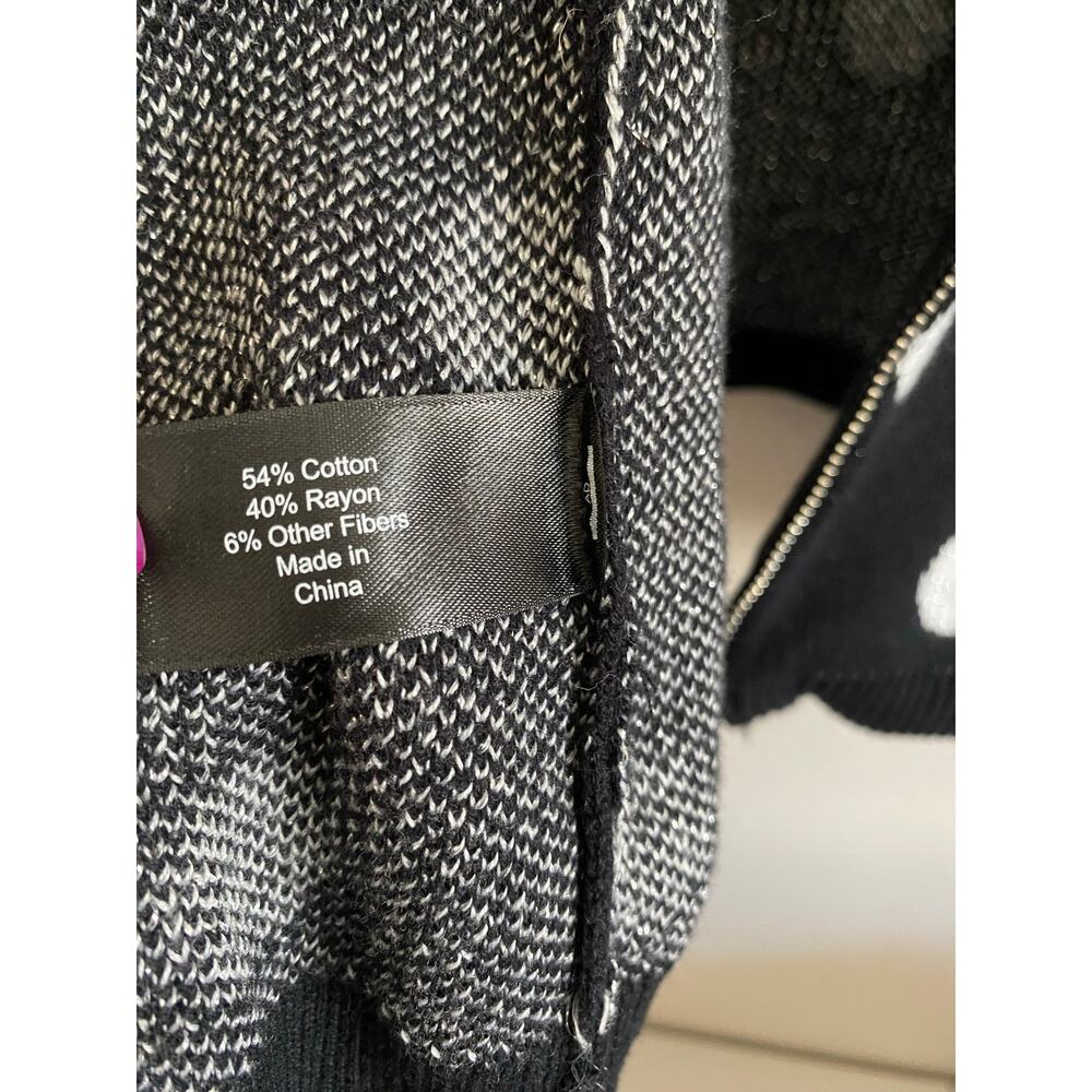 Lane Bryant Black Polka dot sweater - Picture 5 of 5